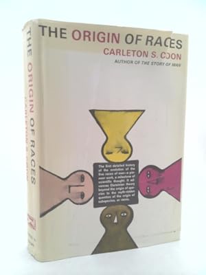 Bild des Verkufers fr The Origin of Races by Carleton S. Coon (1962) Hardcover zum Verkauf von ThriftBooksVintage