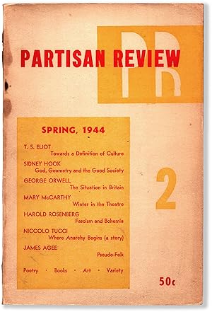 Seller image for PARTISAN REVIEW, Vol. XI, No. 2 for sale by Lorne Bair Rare Books, ABAA