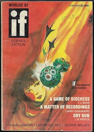 Immagine del venditore per IF Worlds of Science Fiction: February, Feb. 1970 ("Whipping Star") venduto da Books from the Crypt