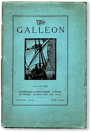 Seller image for THE GALLEON Vol. 1, No. 1 for sale by Lorne Bair Rare Books, ABAA