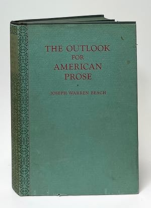 The Outlook for American Prose