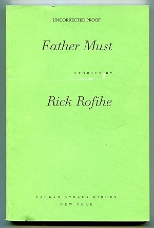 Image du vendeur pour Father Must mis en vente par Between the Covers-Rare Books, Inc. ABAA