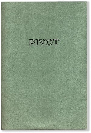 Imagen del vendedor de PIVOT a la venta por Lorne Bair Rare Books, ABAA