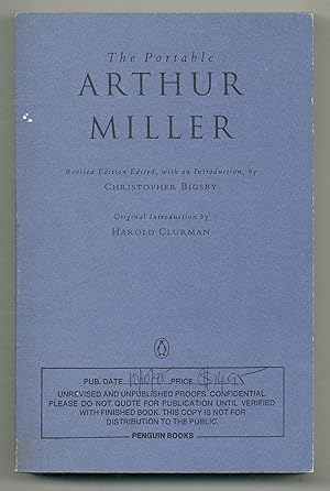 Seller image for The Portable Arthur Miller for sale by Between the Covers-Rare Books, Inc. ABAA