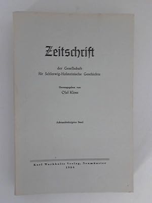 Imagen del vendedor de Zeitschrift der Gesellschaft fr Schleswig-Holsteinische Geschichte, 78. Band a la venta por ANTIQUARIAT FRDEBUCH Inh.Michael Simon