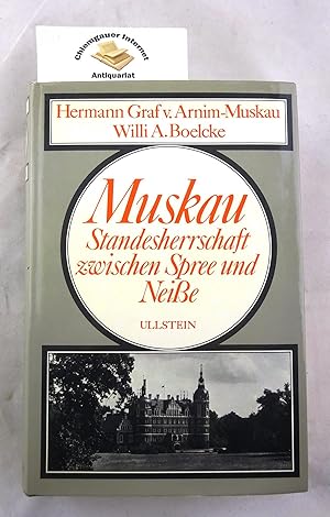 Bild des Verkufers fr Muskau : Standesherrschaft zwischen Spree und Neisse. Karten-Zeichnungen von Jean-Claude Lzin. zum Verkauf von Chiemgauer Internet Antiquariat GbR