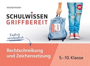 Immagine del venditore per Schulwissen griffbereit. Rechtschreibung und Zeichensetzung venduto da AHA-BUCH GmbH