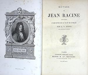 Image du vendeur pour Oeuvres de Jean Racine. Alexandre; Brnice, Esther, Mithridate, Phedre, &c mis en vente par Barter Books Ltd