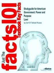 Bild des Verkufers fr Studyguide for American Government zum Verkauf von Collectors' Bookstore