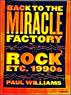 Immagine del venditore per Back to the Miracle Factory venduto da Collectors' Bookstore