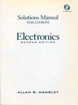 Seller image for Solutions Manual Electronics Second Edition for sale by Collectors' Bookstore