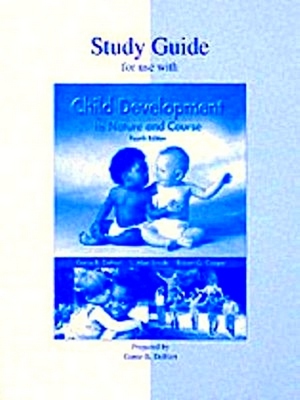 Seller image for Child Development: Its Nature and Course, Study Guide for sale by Collectors' Bookstore