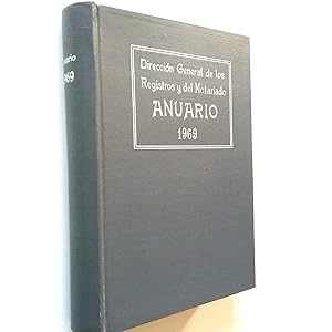Seller image for Anuario de la Direccin General de los Registros y del Notariado. Ao 1969 for sale by MAUTALOS LIBRERA