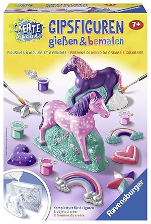 Gipsfiguren giessen und bemalen - Fantasy Horse