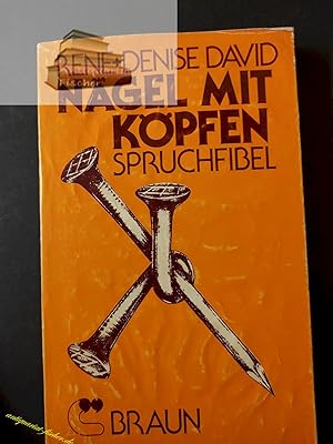 Bild des Verkufers fr Ngel mit Kpfen. Spruchfibel - Aphorismen - zum Verkauf von Antiquariat-Fischer - Preise inkl. MWST