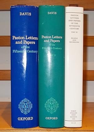 Paston Letters and Papers of the Fifteenth Century [ 3 Volumes ]