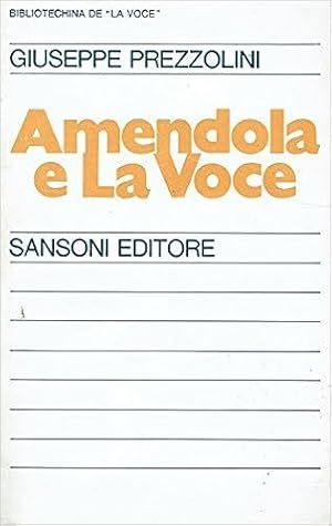 Amendola e la voce