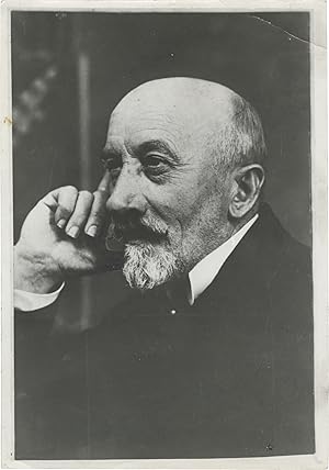 Two original photographs of Georges Méliès