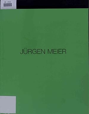Immagine del venditore per Jrgen Meier. venduto da Antiquariat Bookfarm