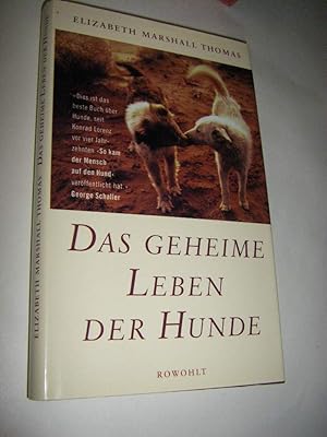 Immagine del venditore per Das geheime Leben der Hunde venduto da Gabis Bcherlager