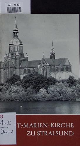 Bild des Verkufers fr Die St.-Marien-Kirche zu Stralsund. zum Verkauf von Antiquariat Bookfarm