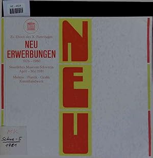 Seller image for Neuerwerbungen 1976-1980. April-Mai 1981 for sale by Antiquariat Bookfarm