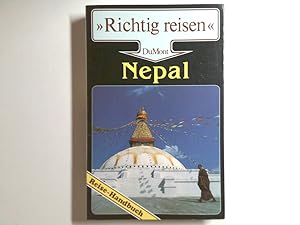 Bild des Verkufers fr Nepal. Richtig reisen. Reise- Handbuch Reise-Handbuch zum Verkauf von Antiquariat Buchhandel Daniel Viertel