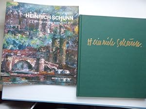 Seller image for Heinrich Schunn - Ein Maler, sein Werk, seine Zeit. for sale by Antiquariat Heinzelmnnchen