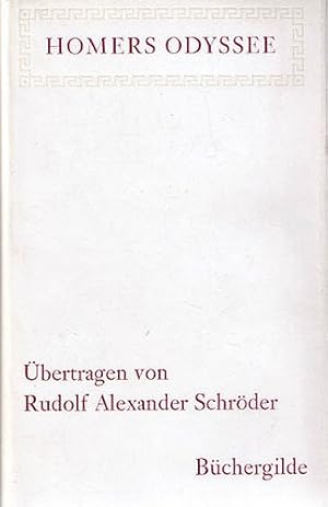 Bild des Verkufers fr Homers Odyssee zum Verkauf von Antiquariat Buchhandel Daniel Viertel