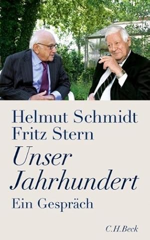 Image du vendeur pour Unser Jahrhundert: Ein Gesprch by Stern, Fritz Schmidt Helmut (2010-01-01) mis en vente par Antiquariat Buchhandel Daniel Viertel