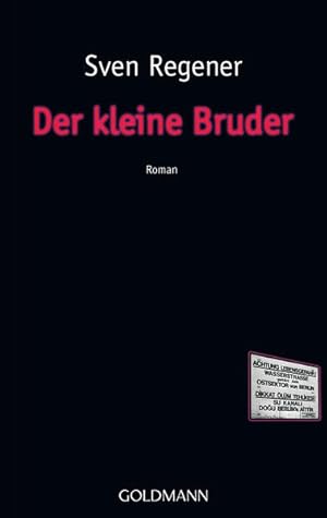 Seller image for Der kleine Bruder: Roman Roman for sale by Antiquariat Buchhandel Daniel Viertel