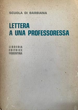 Immagine del venditore per Lettera a una professoressa venduto da librisaggi