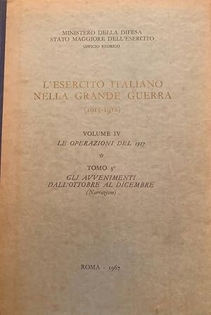 Seller image for L'esercito italiano nella grande guerra (1915-1918). Volume IV Tomo Terzo for sale by librisaggi