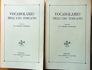 Vocabolario dell'uso toscano