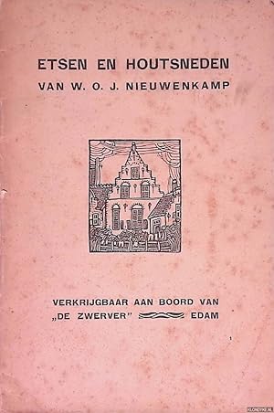 Imagen del vendedor de Etsen en houtsneden van W.O.J. Nieuwenkamp verkrijgbaar aan boord van "De Zwerver" Edam a la venta por Klondyke