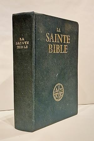 Imagen del vendedor de La Sainte Bible Traduite en franais sous la direction de l'cole biblique de Jrusalem. a la venta por Librairie Pierre BRUNET