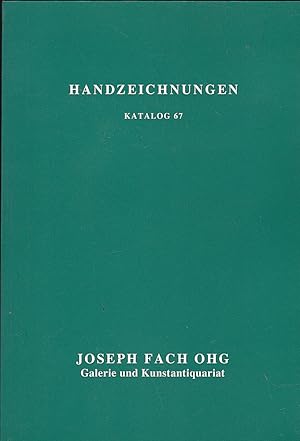 Imagen del vendedor de Handzeichnungen von Adrian de Vries bis Max Beckmann- Katalog Nr. 67 a la venta por Versandantiquariat Karin Dykes