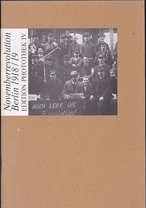 Seller image for Die Novemberrevolution Berlin 1918/19 for sale by Versandantiquariat Karin Dykes
