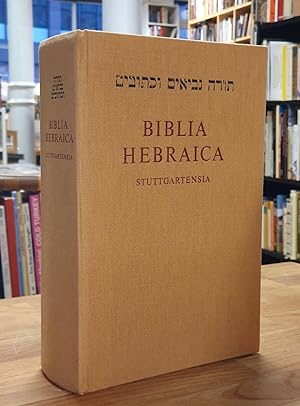 Seller image for Biblia Hebraica Stuttgartensia - Editio Funditus Renovata - Textum Masoreticum curavit H. P. Rger - Masoram elaboravit G. E. Weil for sale by Antiquariat Orban & Streu GbR