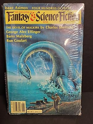 Imagen del vendedor de The Magazine of Fantasy & Science Fiction June 1982 a la venta por George Strange's Bookmart