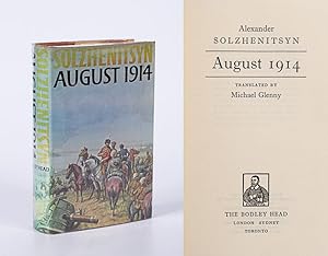 Bild des Verkufers fr August 1914. Translated by Michael Glenny. zum Verkauf von Inanna Rare Books Ltd.