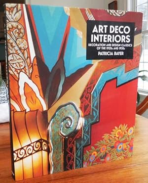 Bild des Verkufers fr Art Deco Interiors; Decoration and Design Classics of the 1920's and 1930's zum Verkauf von Derringer Books, Member ABAA