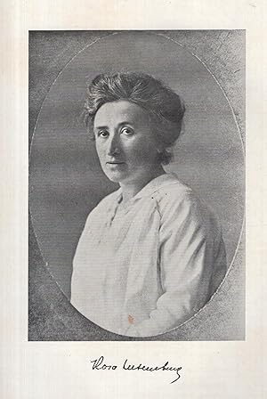 Image du vendeur pour Rosa Luxemburg Gedanke und Tat mis en vente par PRISCA