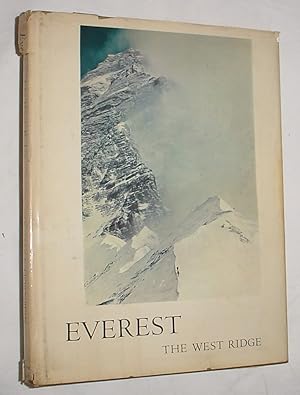 Bild des Verkufers fr Everest The West Ridge zum Verkauf von R Bryan Old Books