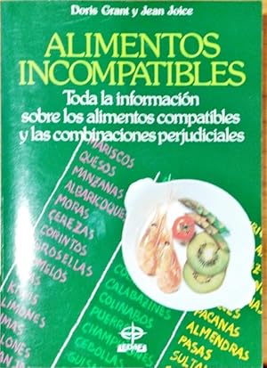 Alimentos incompatibles ? Toda la información sobre los alimentos compatibles y las combinaciones...