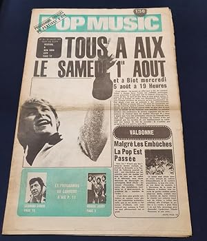 Pop Music ( Magazine ) Numéro 18 - 30 Juillet 1970