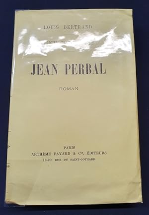 Seller image for Une destine - Jean Perbal for sale by L'ENCRIVORE (SLAM-ILAB)