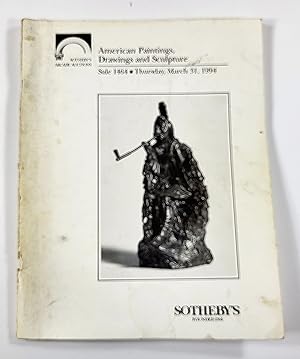 Sotheby's Arcade Auctions: American Paintings, Drawings and Sculpture. New York: March 31, 1994. ...