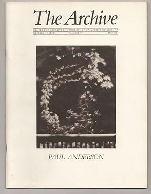 Immagine del venditore per Paul Anderson: The Archive, Research Series, Number 18, May 1983 venduto da Jeff Hirsch Books, ABAA