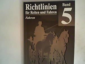 Seller image for Richtlinien fr Reiten und Fahren, Bd.5, Fahren for sale by ANTIQUARIAT FRDEBUCH Inh.Michael Simon